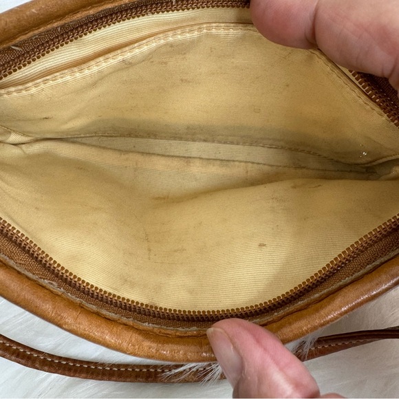 Coach Raffia Wristlet With Leather Flower - Picture 2 of 5